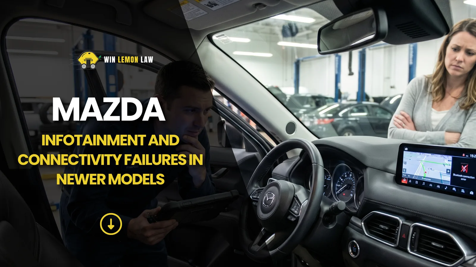 Mazda Infotainment and Connectivity Failures in Newer Models