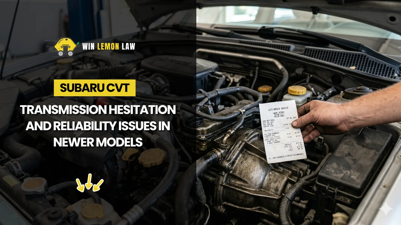 Subaru CVT Transmission Hesitation and Reliability Issues in Newer Models